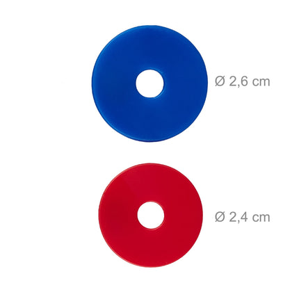 pack of 10 parking discs with ice scraper