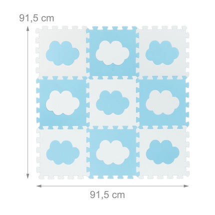 puzzle mat with 18 pieces Cloud