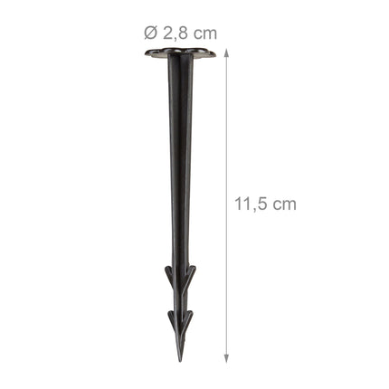 set of 100 plastic pegs