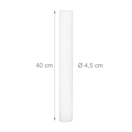 set of 10 LED light sticks in foam plastic