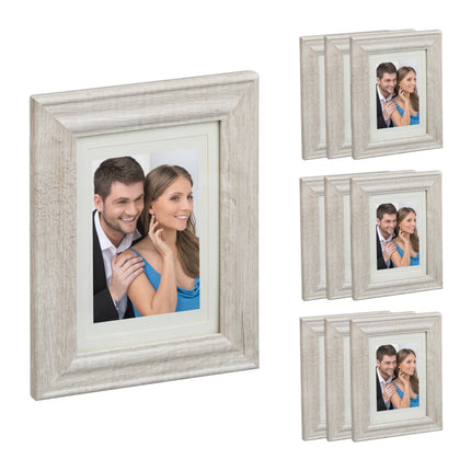 set of 10 picture frames 13x18 cm