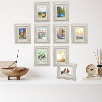 set of 10 picture frames 13x18 cm
