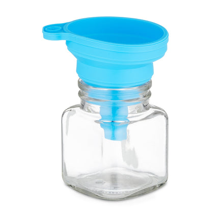 set of 14 spice jars with bamboo lids
