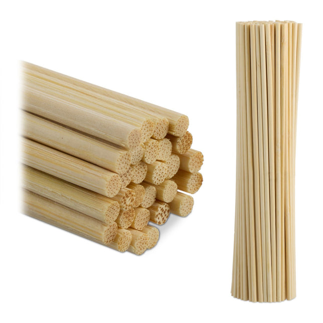 set of 200 bamboo sticks 30 cm
