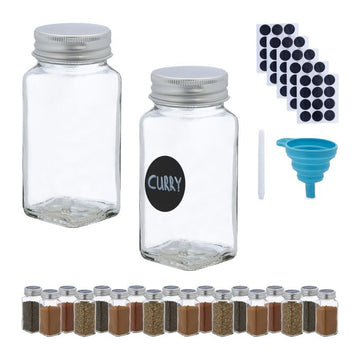 set of 20 spice jars