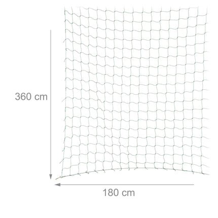 set of 2 climbing nets 180 x 360 cm