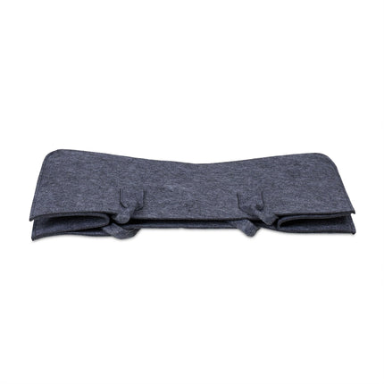 set of 2 firewood sacks in felt