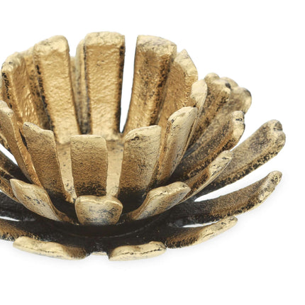 set of 2 flower-shaped tealight holders