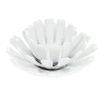 set of 2 flower-shaped tealight holders