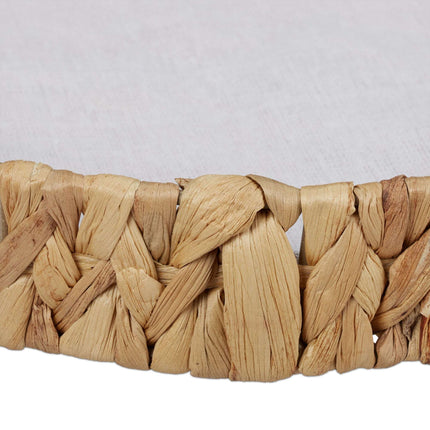 set of 2 fruit bowls made from water hyacinth