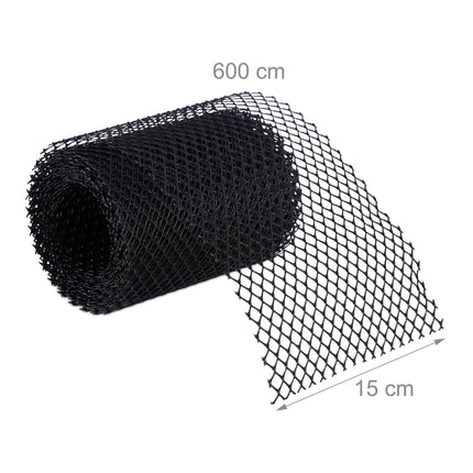 set of 2 gutter guards of 6 m