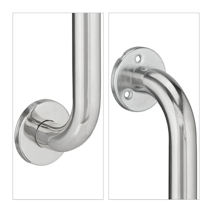 set of 2 handle bars in stainless steel