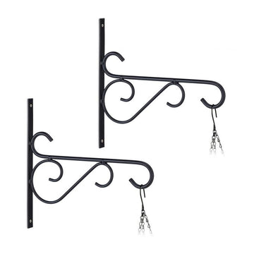 set of 2 hanging basket holders
