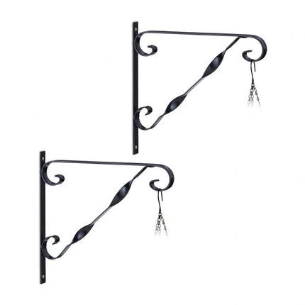 set of 2 hanging basket holders