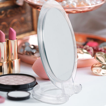 set of 2 mirrors with folding handle