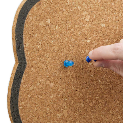 set of 2 pin boards made of cork thought clouds