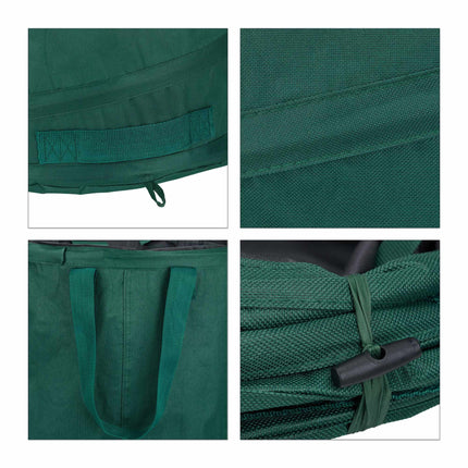 set of 2 self-standing leaf bags 120L