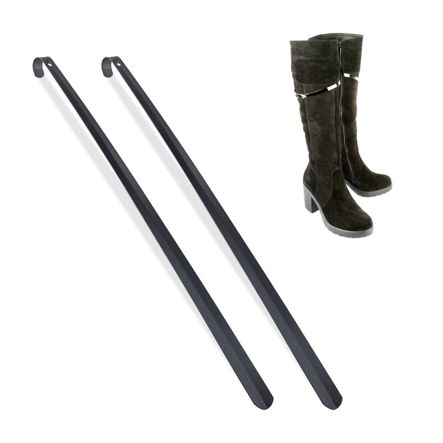 set of 2 shoe horns 70 cm long