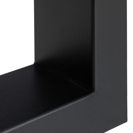 set of 2 table runners black