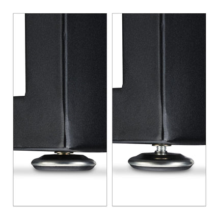 set of 2 table runners black