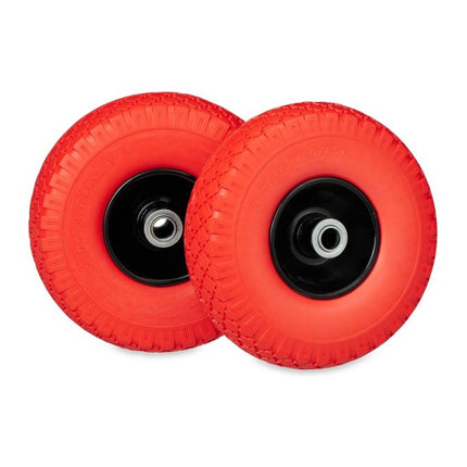 set of 2 wheelbarrow wheels 3.00-4