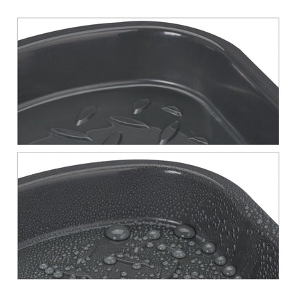 set of 3 drip trays for 2 pairs of shoes