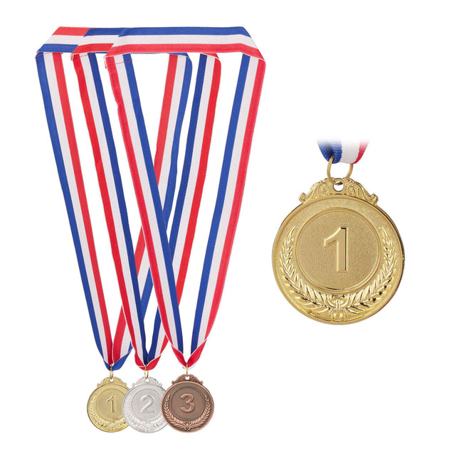 set of 3 medals for children