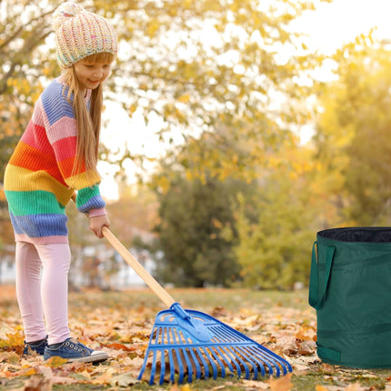 set of 3 self-standing leaf bags 85L