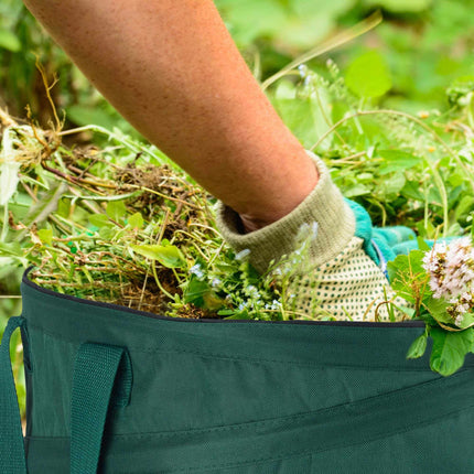 set of 3 self-standing leaf bags 85L