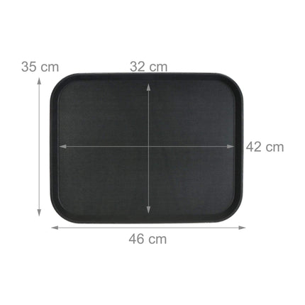 set of 3 serving trays 46 x 35 cm