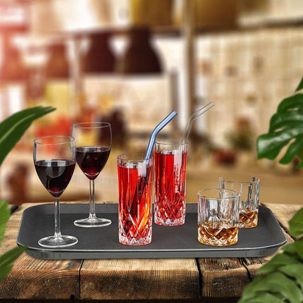 set of 3 serving trays 46 x 35 cm