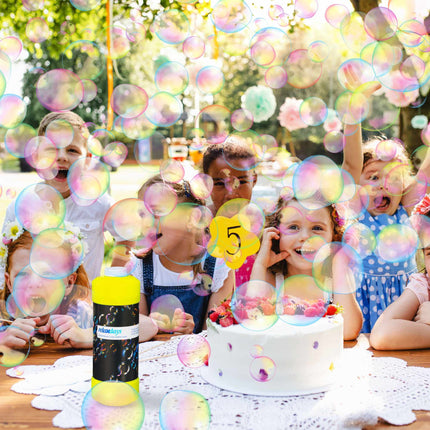 set of 3 soap bubbles refill bottle 1 l