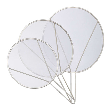 set of 3 splash guards for frying pans