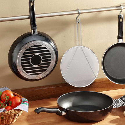 set of 3 splash guards for frying pans