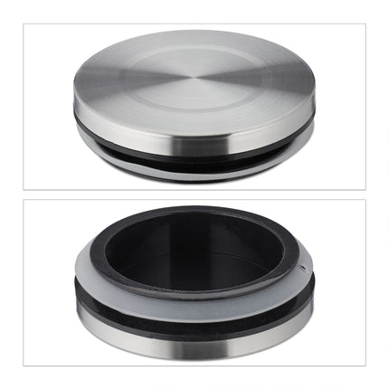 set of 3 storage jars with lids 1100 ml