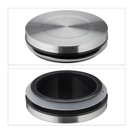 set of 3 storage jars with lids 1500 ml