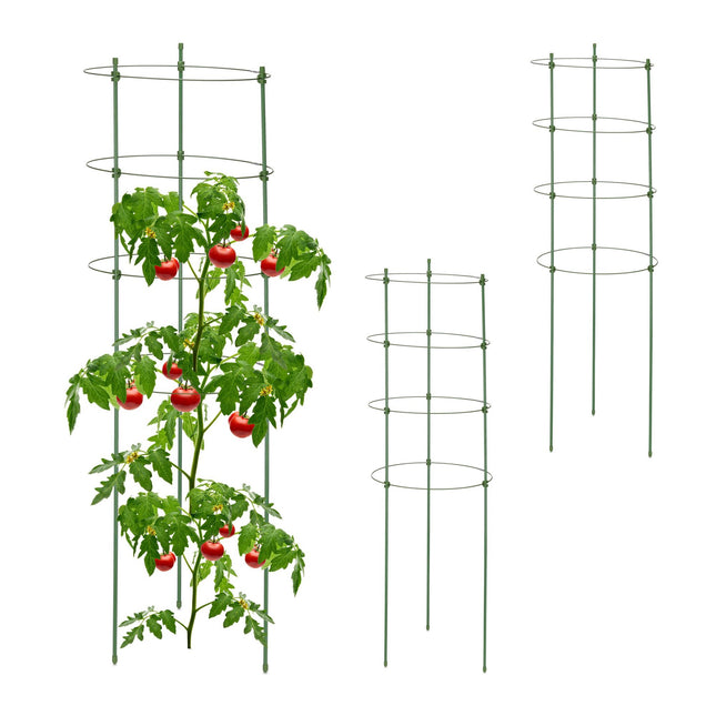 set of 3 tomato towers 91 cm