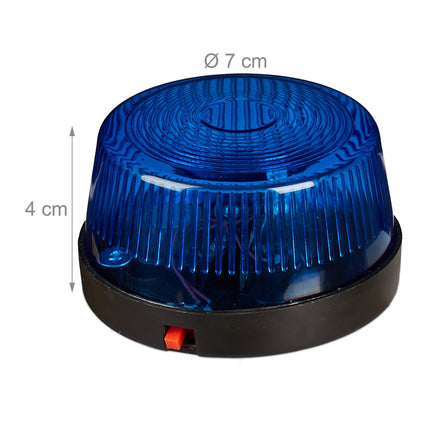 set of 4 firefighter helmets with blue light