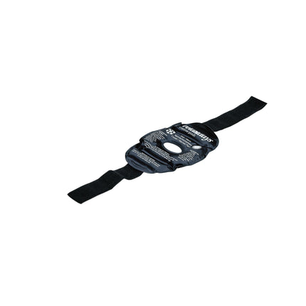 set of 4 knee pads in black