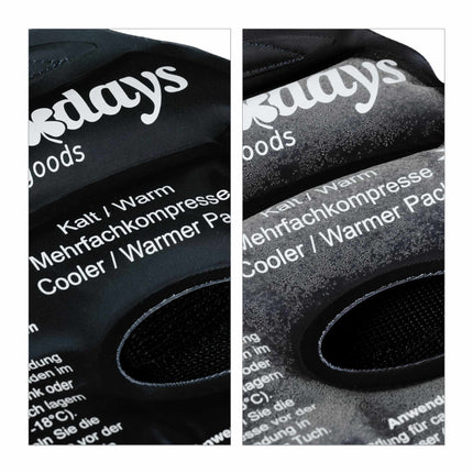 set of 4 knee pads in black