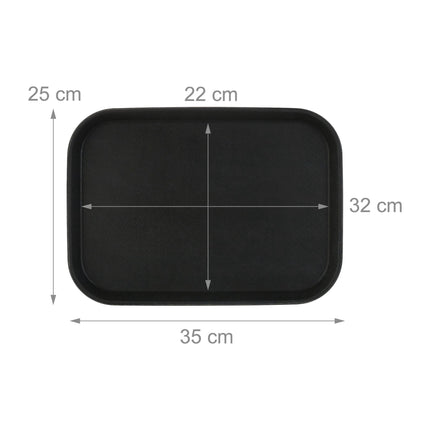 set of 5 serving trays 35 x 25 cm