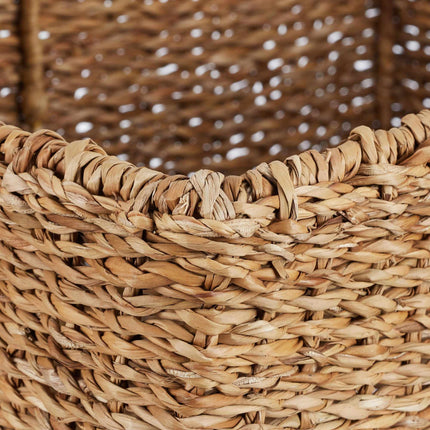 storage basket in 3 parts made of seaweed