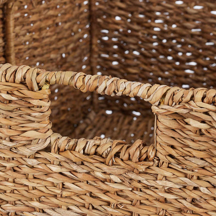 storage basket in 3 parts made of seaweed