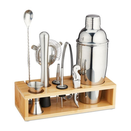 the 10-piece cocktail set with stand