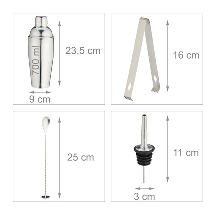 the 10-piece cocktail set with stand