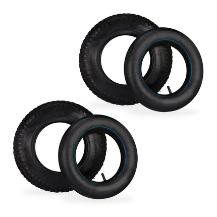 wheel set for 2 wheelbarrows with hose